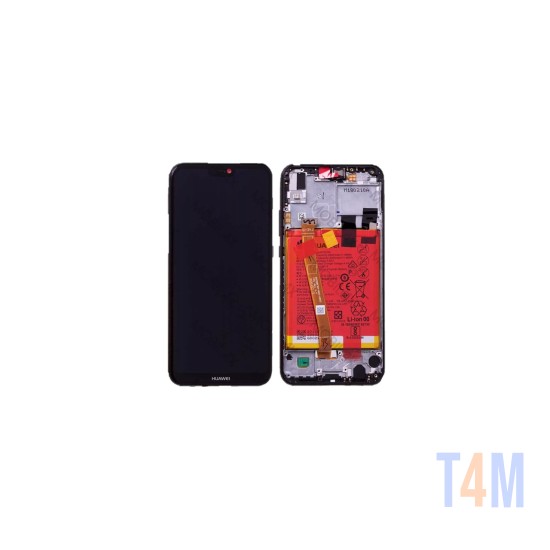 TOUCH+DISPLAY+FRAME HUAWEI P20 LITE BLACK (SERVICE PACK 02352CCJ/02351VPR/02351XTY)